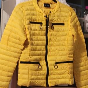 Me Jane Yellow Puffer Jacket